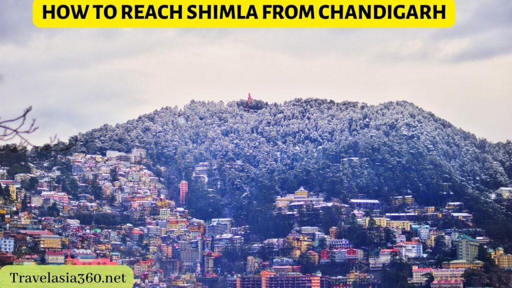 how to reach Shimla from Chandigarh